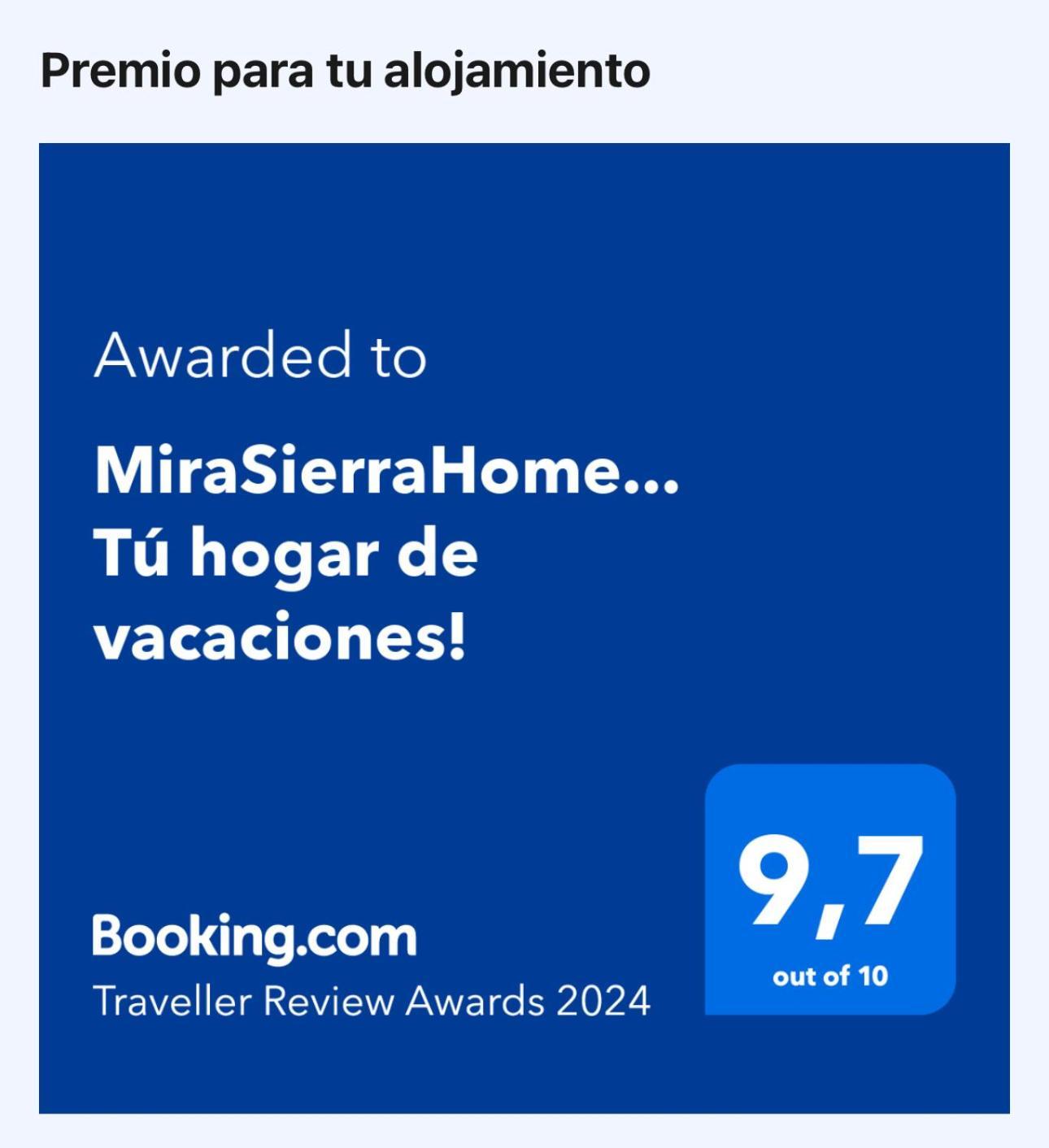 Mirasierrahome... Tu Hogar De Vacaciones! Алора Екстер'єр фото
